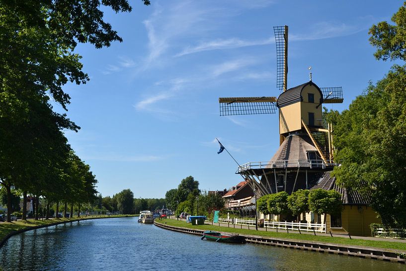 Windmühle 't Haantje in Weesp von Rob Pols