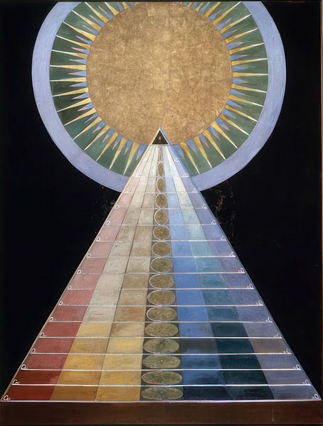 Altaarstuk Nr. 1, Groep X - Hilma af Klint van Accessible Art