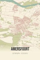 Alte Karte von Amersfoort (Utrecht)