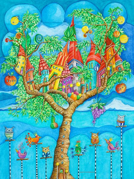 Das Märchenhafte Baumhaus von Sonja Mengkowski