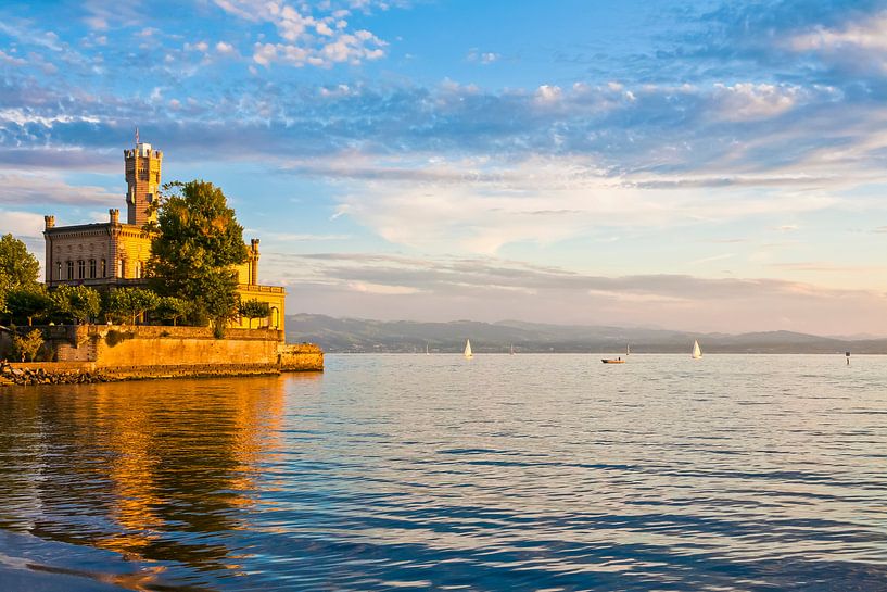Château de Montfort au bord du lac de Constance par Werner Dieterich