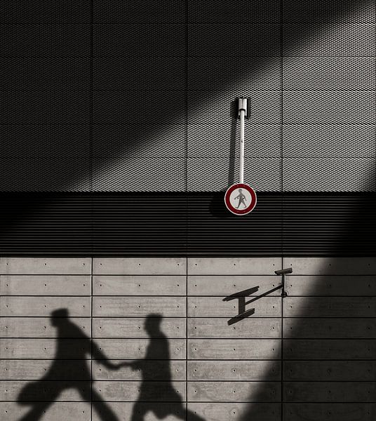 Zwei Geflüchtete von Tomasz Buczkowski ( Tomush )