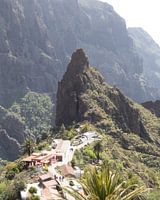 Masca a village in the mountains