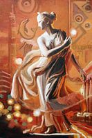 Aphrodite painting by Toon Nagtegaal