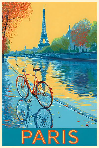 Une ambiance vintage au bord de la Seine par Skyfall