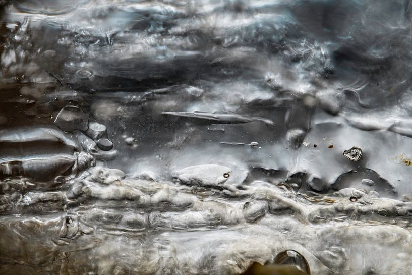 Abstrakt Grau | Sternenstaub von Nanda Bussers