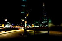 London skyline by night