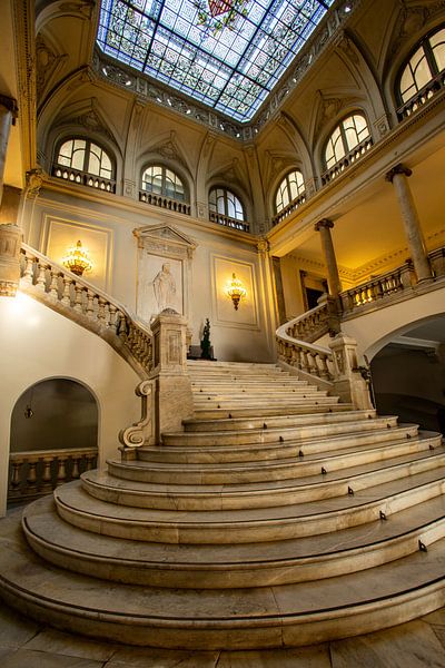 Rathaus von Valencia von Wim Brauns