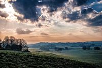 Spektakuläre Sonnenaufgang, Leefdaal