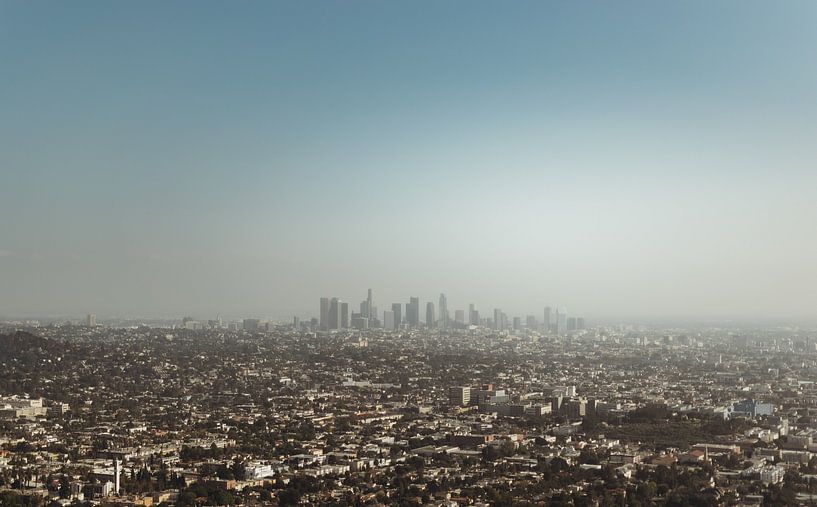 Skyline Los Angeles | Travel Photography fine art photo print | California, U.S.A. by Sanne Dost