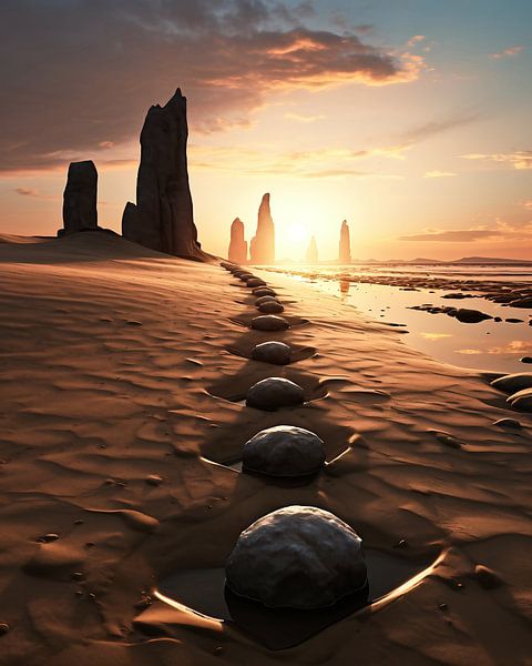 Landschaft von fernlichtsicht