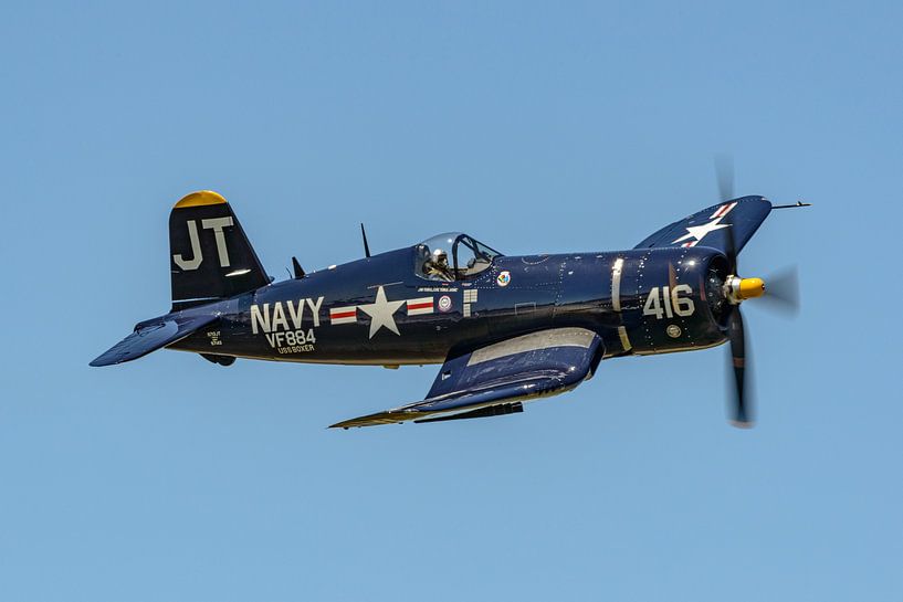 Ein Vought F4U-4 Corsair Jagdbomber. von Jaap van den Berg