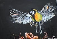 Meise sucht Landeplatz