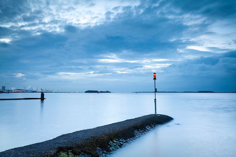 la Hollande en bleu par Eugene Winthagen