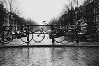 Amsterdam an einem regnerischen Tag