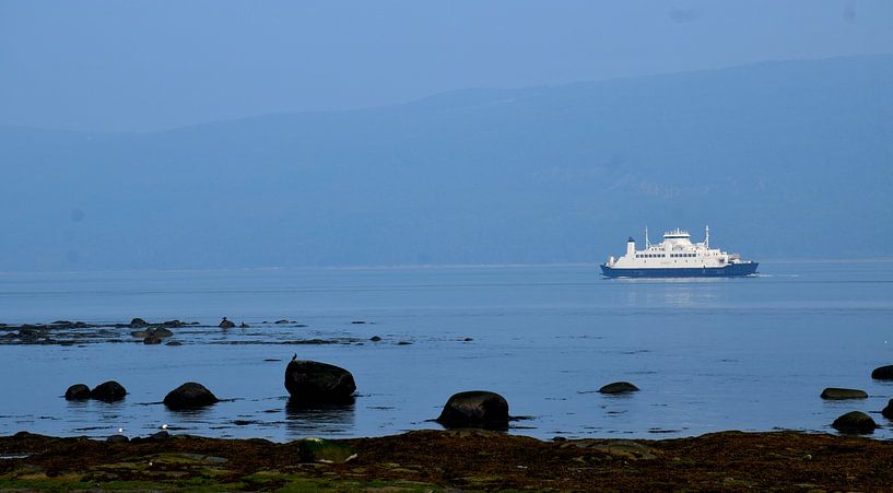 Le traversier de île-aux-Coudres par Claude Laprise