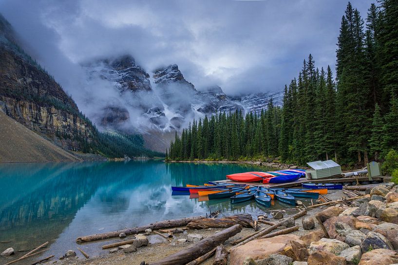 Lake Moraine by Arno van der Poel