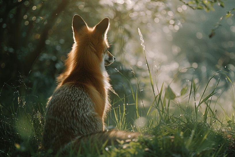 At the Crack of dawn | The Hidden Beauty of the Fox in Nature by Karina Brouwer