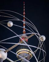 Orbital Frame - Berlin Night Ascent (focus on the framing composition and the height of the tower)