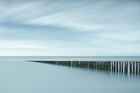 Breakwater on Zeeland's coast
