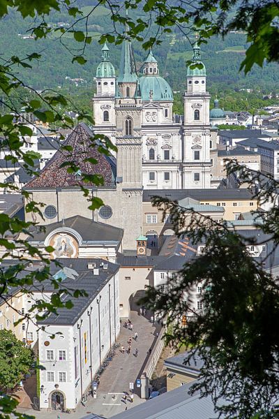 Salzbourg - Église franciscaine et cathédrale de Salzbourg par t.ART