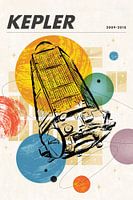 STK204960S-Télescope spatial Kepler Poster.