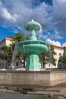 Brunnen bei der Ludwig Maximilian Universität in München