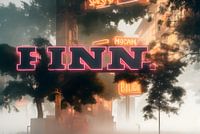 Nameplate Neon Finn