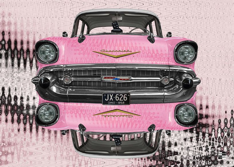Chevrolet Bel Air 1957 Art Car par aRi F. Huber