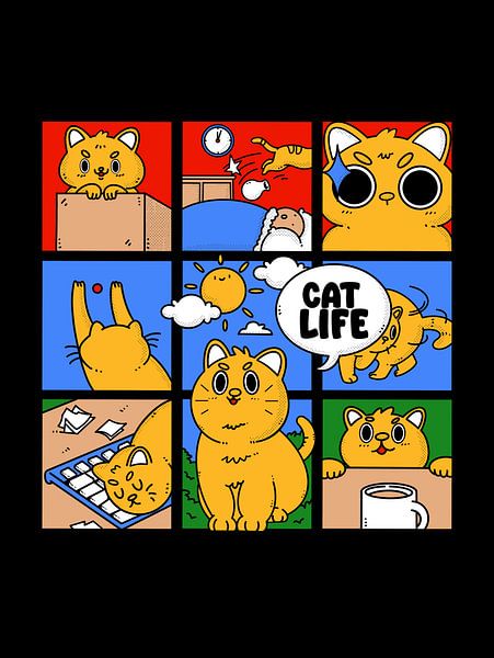 Cat Life by Artthree
