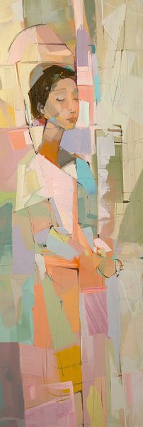 Frau Abstrakt von Poster Art Shop