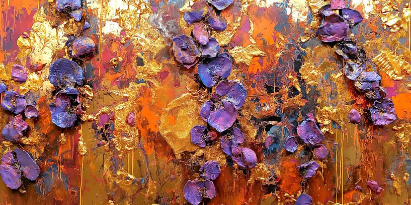 Golden Blooms by byRenzo