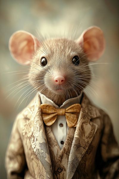 Maus in Kleidung von Bert Nijholt