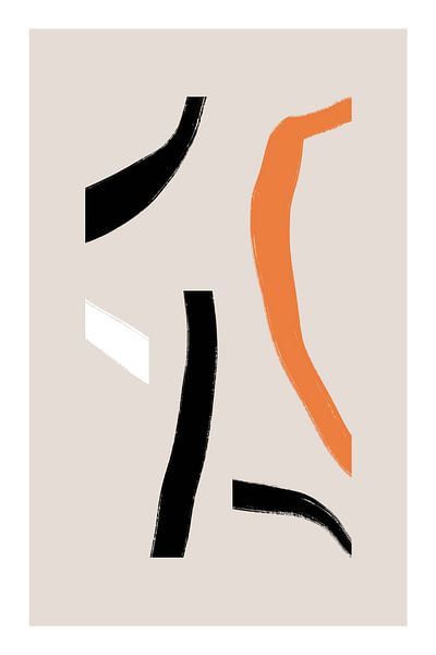 Bunte geschwungene Formen von uplusmestudio 