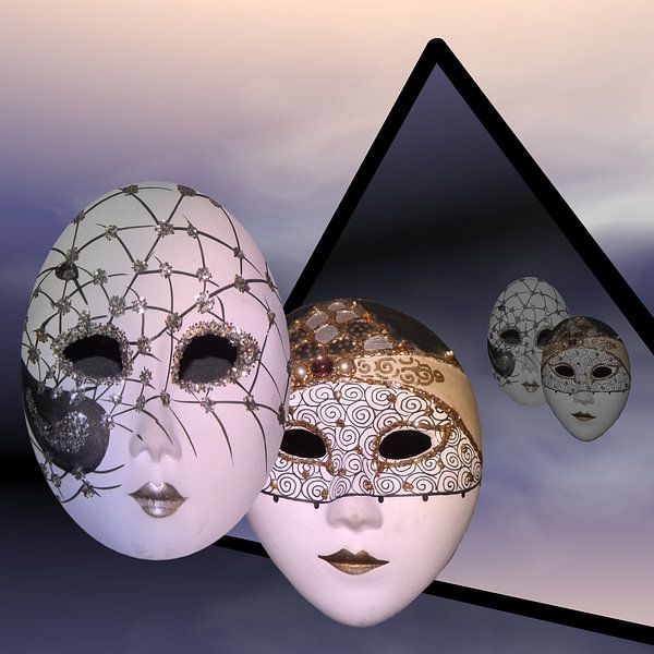 Masks of the night by Isa Bild