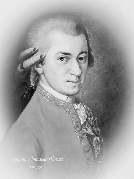 Wolfgang Amadeus Mozart by Hans Levendig (lev&dig fotografie)