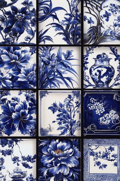 Ode an Delfter Blau von Franka Poulain