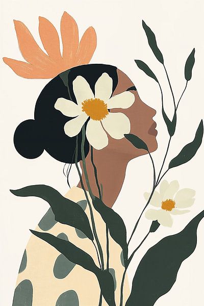 Think Flowers vi von Studio BB