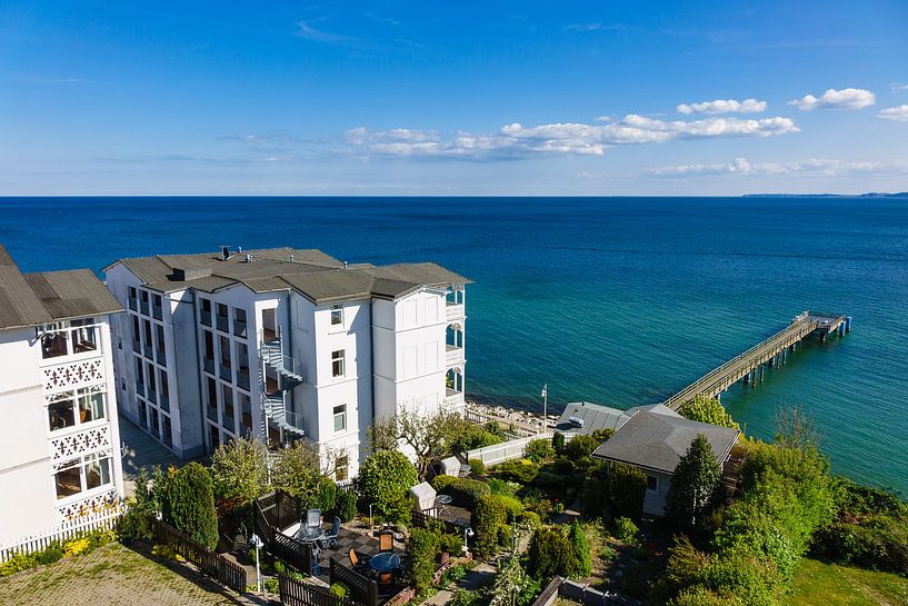 Blick aufs Meer in Saßnitz auf der Insel Rügen von Rico Ködder