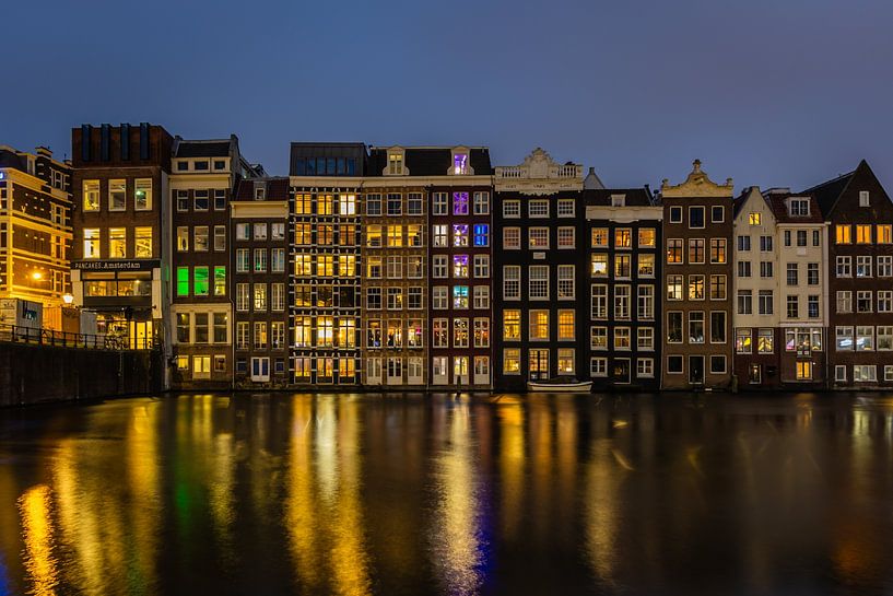 Amsterdam Damrak von Jos van de Pas