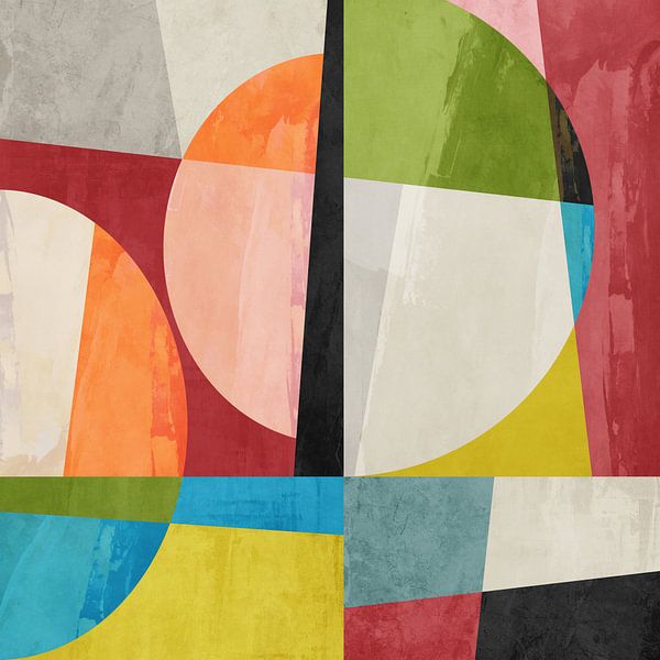 Half circles by Angel Estevez