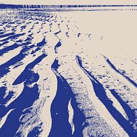 Suna - Zand patroon Grafische print