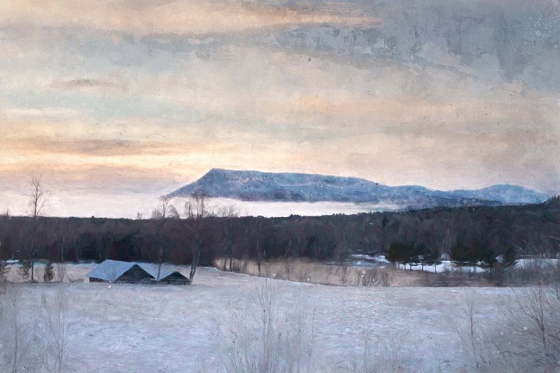 Winter has come to Hede by Marco Lodder