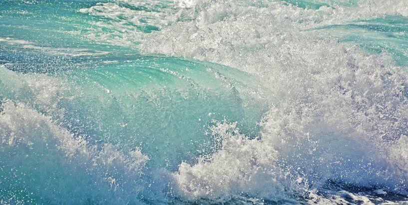grosse Ostsee Welle von Werner Lehmann