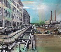 Eindhoven Strijp-S, Netherlands painting