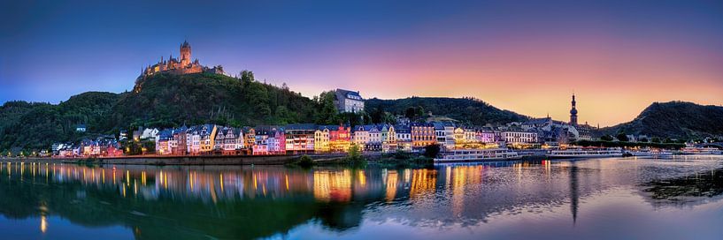 Cochem an der Mosel mit Reichsburg von Voss Fine Art Fotografie