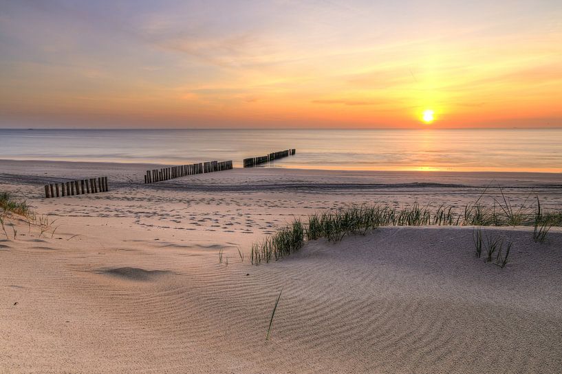 Dune with poles by FotoBob