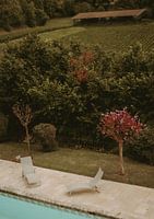 Piscine près de la région viticole de Bordeaux