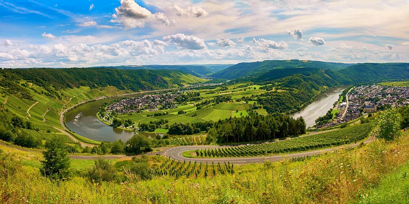 Die Mosel bei Kröv und Traben-Trarbach von Reiner Würz / RWFotoArt