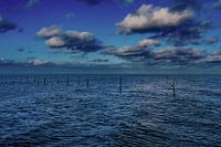 Das Markermeer ruht in Blau.